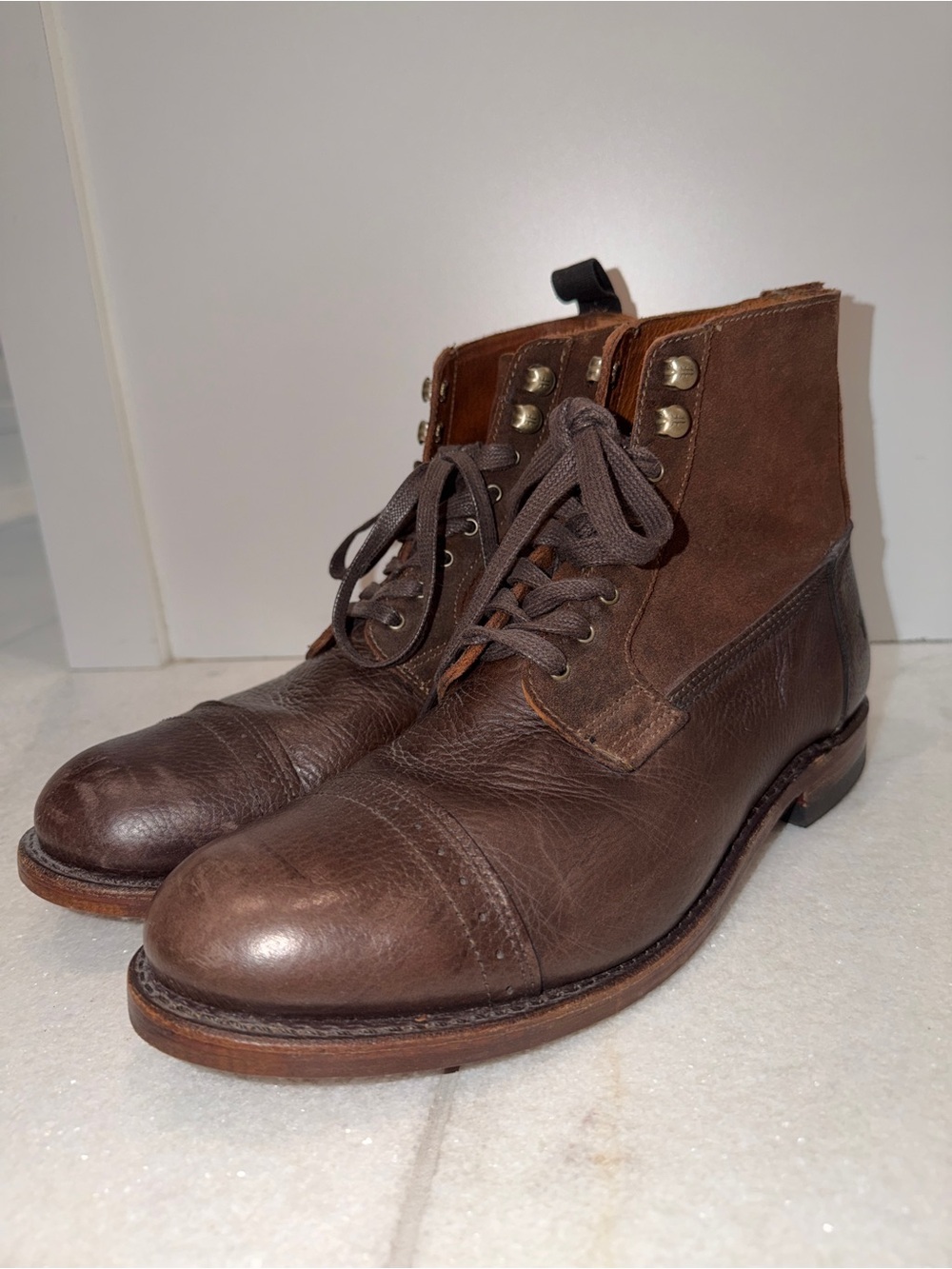 Frye men’s leather boots